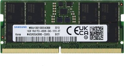 Пам'ять Samsung 16 GB SO-DIMM DDR5 4800 MHz (M425R2GA3BB0-CQKOL) 42511 фото