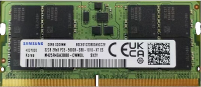 Пам'ять Samsung 32 GB SO-DIMM DDR5 5600 MHz (M425R4GA3BB0-CWM) 42514 фото