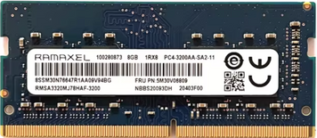Пам'ять Ramaxel 8 GB SO-DIMM DDR4 3200 MHz (RMSA3320MJ78HAF-3200) 42913 фото