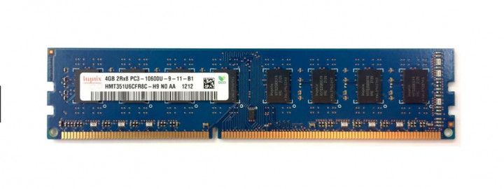 Память Hynix 4 ГБ DDR3 1336 МГц 1.5В (HMT351U6CFR8C-H9) 29099 фото