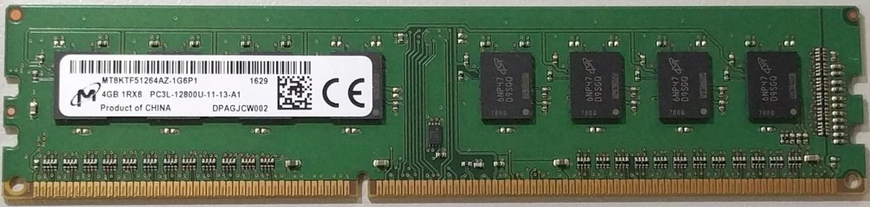 пам'ять MICRON 4GB DDR3L 1600 MHz (MT8KTF51264AZ-1G6P1) 41978 фото