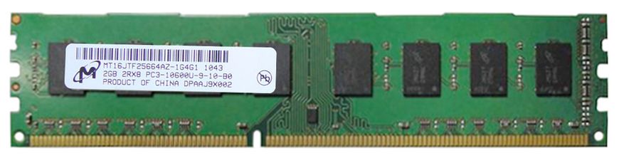 Пам'ять Micron DDR3 1333 2 ГБ C9 (MT16JTF25664AZ-1G4G1) 42233 фото