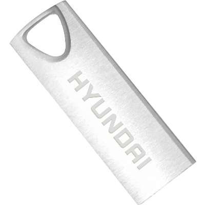 Hyundai Bravo Deluxe 32GB USB 2.0 Metal Silver (U2BK/32GAS) 38123 фото