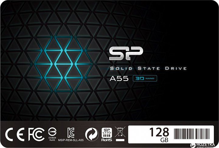 SSD Silicon Power Ace A55 128 ГБ (SP128GBSS3A55S25) 41449 фото