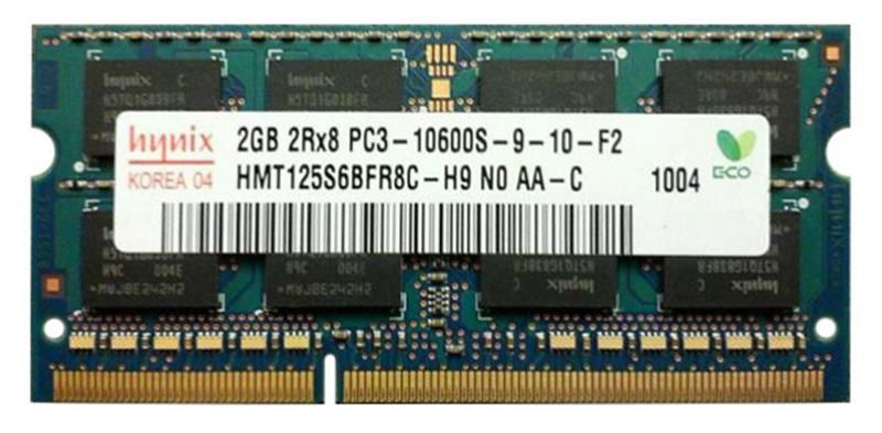 Пам'ять Hynix 2 ГБ SO-DIMM DDR3 1333 МГц (HMT125S6BFR8C-H9) 41858 фото