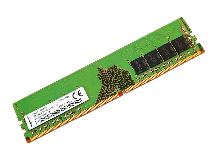 Пам'ять Kingston 4 GB DDR4 2400 MHz (HP24D4U7S8MBP-4) 41971 фото