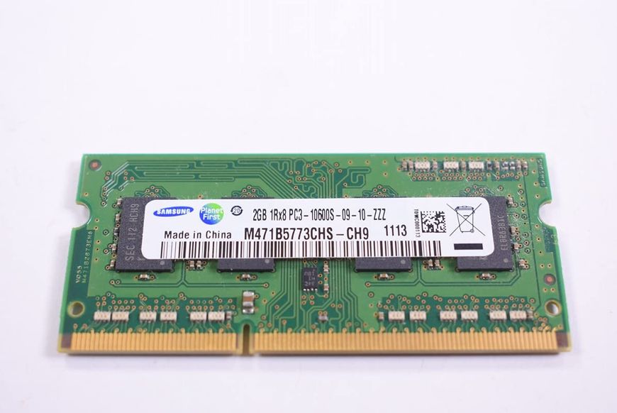 Пам'ять SAMSUNG DDR3 SO-DIMM 2GB 1333MHz (M471B5773CHS-CH9) 38057 фото