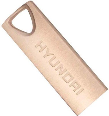 Flash Hyundai Bravo Deluxe 32GB USB 2.0 Metal Rose Gold (U2BK/32GARG) 39225 фото