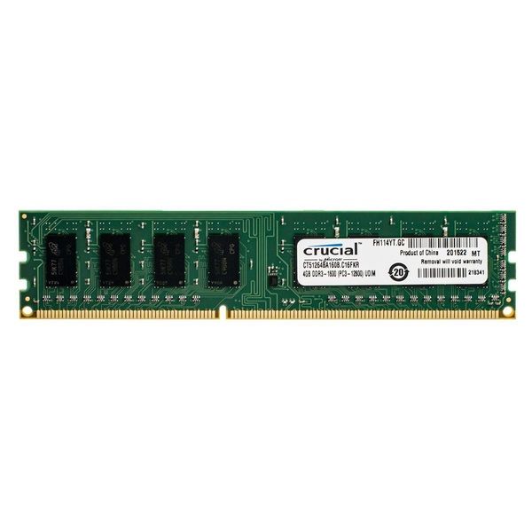 пам'ять Crucial 4GB DDR3 1600 MHz (CT51264BA160B) 41986 фото