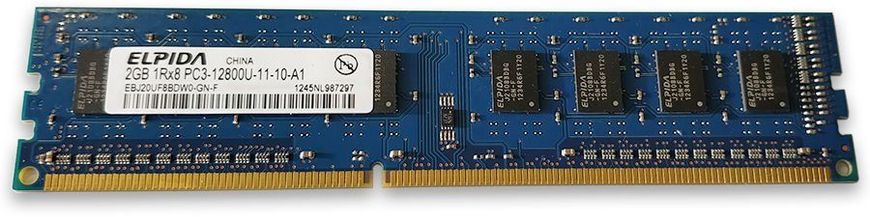 пам'ять Elpida 2GB DDR3 1600 MHz (EBJ20UF8BDW0-GN-F) 41990 фото