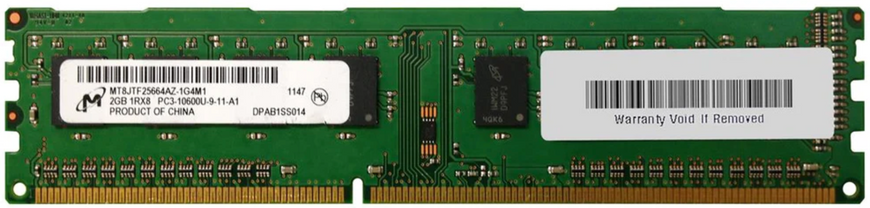 Пам'ять Micron 2 ГБ DDR3 1333 МГц (MT8JTF25664AZ-1G4M1) 42017 фото