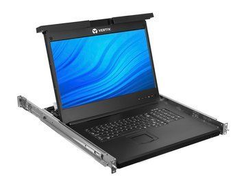 Стійкова LCD-консоль Vertiv Avocent LRA185 18,5", 1U (LRA185KMM-001) LRA185KMM-001 фото