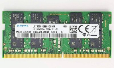 Пам'ять Samsung 16GB SO-DIMM DDR4 2666 MHz ECC (M474A2K43BB1-CTDQ) 42478 фото
