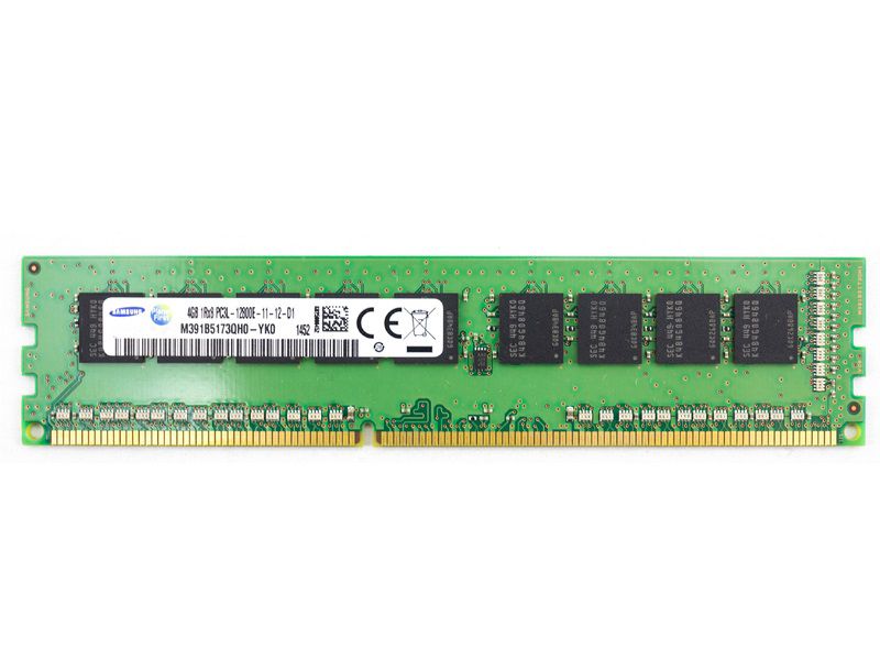 Пам'ять Samsung DDR3 4 ГБ 1600 МГц. C11. 1.5V. ECC (M391B5173QH0-YK0) 39679 фото