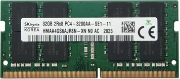 Память Hynix 32 ГБ SO-DIMM DDR4 3200 МГц (HMAA4GS6AJR8N-XN) 41701 фото