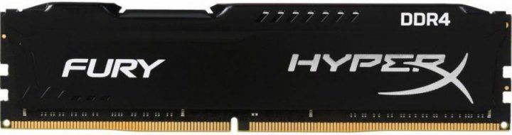 Пам'ять DDR4 8 ГБ 2400 МГц HyperX FURY Black Kingston (HX424C15FB2/8) 37723 фото