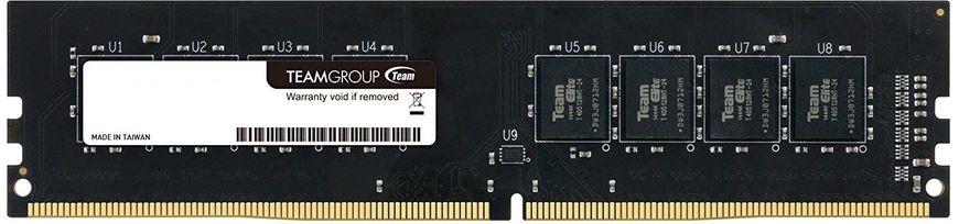 Пам'ять DDR4 8 ГБ 2133 МГц Team Elite . 2133 МГц. CL15. 1.2V(TED48G2133C1501) 35005 фото