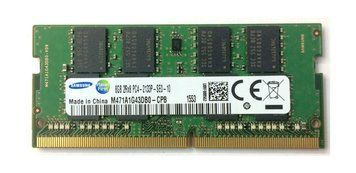 Память SO-DIMM DDR4 8 ГБ Samsung ORIGINAL 2133 МГц (M471A1G43DB0-CPB) 39183 фото