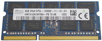 Память Hynix 8 ГБ SO-DIMM DDR3L 1600 МГц ECC (HMT41GA7AFR8A-PB) 41748 фото