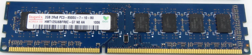 Пам'ять Hynix 2 ГБ DDR3 1066 МГц (HMT125U6BFR8C-G7) 42025 фото