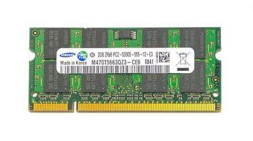 Память Samsung 2GB SO-DIMM DDR2 667 МГц (M470T5663QZ3-CE6) 42064 фото