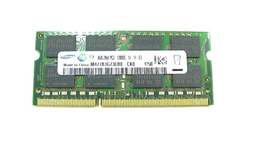 Пам'ять Samsung 8 GB SO-DIMM DDR3 1600 MHz (M471B1G73CB0-CK0) M471B1G73CB0-CK0 фото