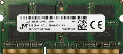 Пам'ять Micron 8 ГБ SO-DIMM DDR3L 1866 МГц (MT16KTF1G64HZ-1G9P1) 42147 фото