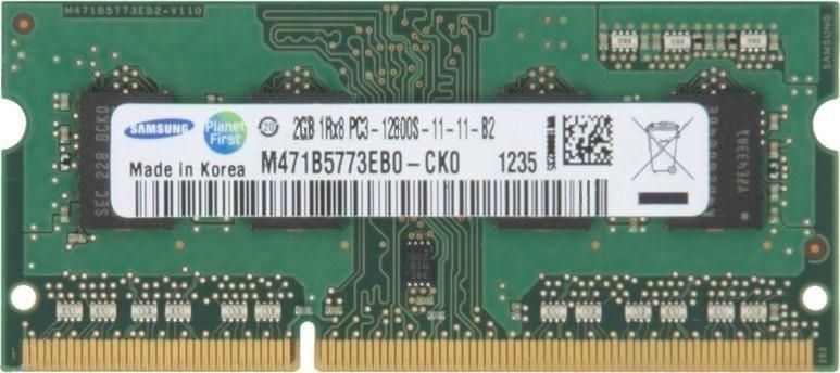 Пам'ять Samsung 2 ГБ SO-DIMM DDR3 1600 МГц 1.5v(M471B5773EB0-CK0) 41609 фото