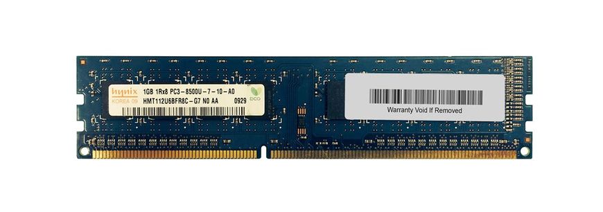 Пам'ять Hynix 1GB DDR3 1066 MHz (HMT112U6BFR8C-G7) 42030 фото