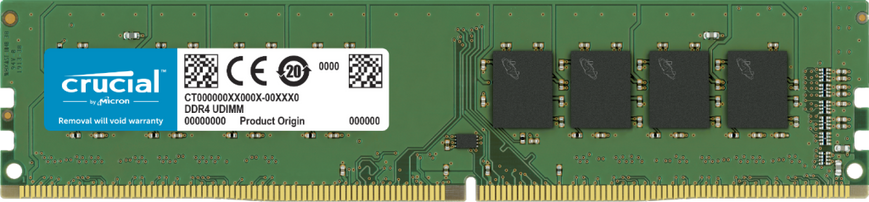 Пам'ять Crucial 4 ГБ DDR4 2666 МГц - (CT4G4DFS8266) 40741 фото