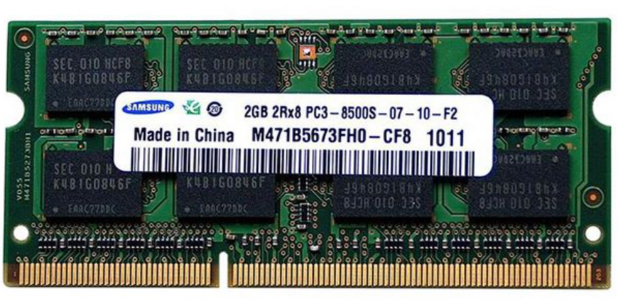 Пам'ять Samsung 2GB SO-DIMM DDR3 1066 MHz (M471B5673FH0-CF8) 41954 фото