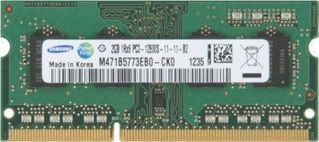 Память Samsung 2 ГБ SO-DIMM DDR3 1600 МГц 1.5v(M471B5773EB0-CK0) 41609 фото