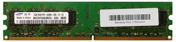 Память Samsung 2GB DDR2 667Мгц (M378T5663RZ3-CE6) 42363 фото