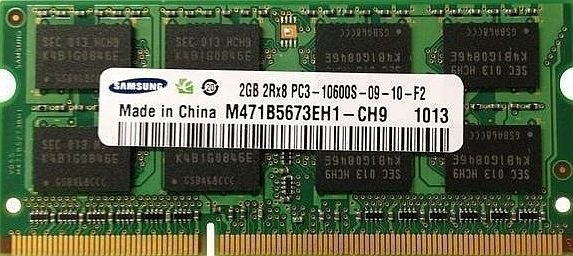 Пам'ять Samsung 2 ГБ SO-DIMM DDR3 1333 МГц (M471B5673EH1-CH9) 41956 фото