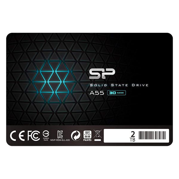 SSD 2Tb 2.5'' SATA3 SILICON POWER A55 (SP002TBSS3A55S25) 42346 фото