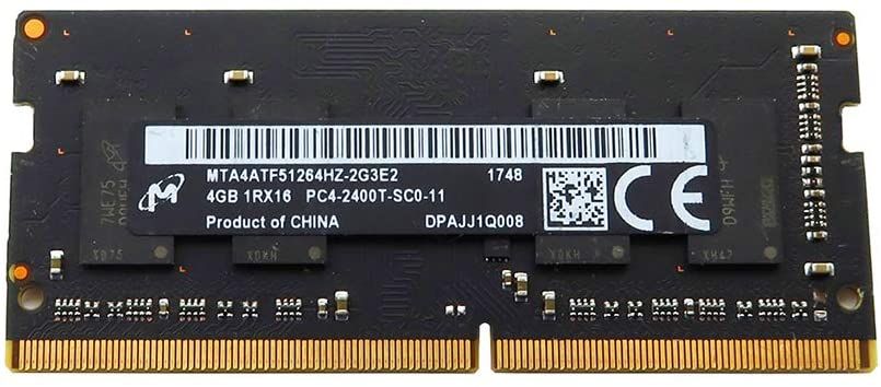 Пам'ять Micron 4 GB SO-DIMM DDR4 2400 MHz - (MTA4ATF51264HZ-2G3E2) 40790 фото