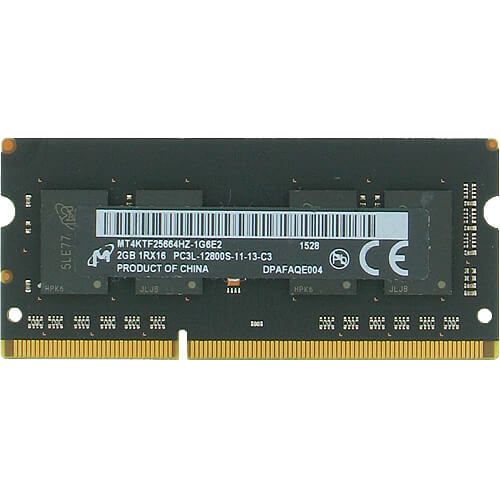 Пам'ять MICRON 4 GB SO-DIMM DDR3L 1600 MHz (MT8KTF51264HZ-1G6E2) 42171 фото