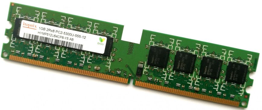 Оперативная память Hynix DDR2 1GB 667Мгц (HYMP512U64CP8-Y5) 40212 фото