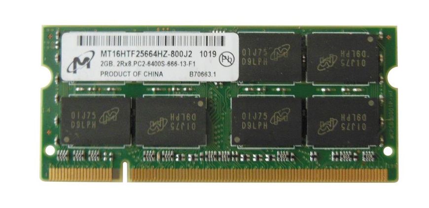 память MICRON DDR2 SO-Dimm 2GB DDR800 (MT16HTF25664HZ-800J2) 39188 фото