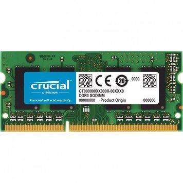 Память DDR3 SO-DIMM Crucial 1333 4 ГБ C9 1.5v - (CT51264BC1339) 40682 фото