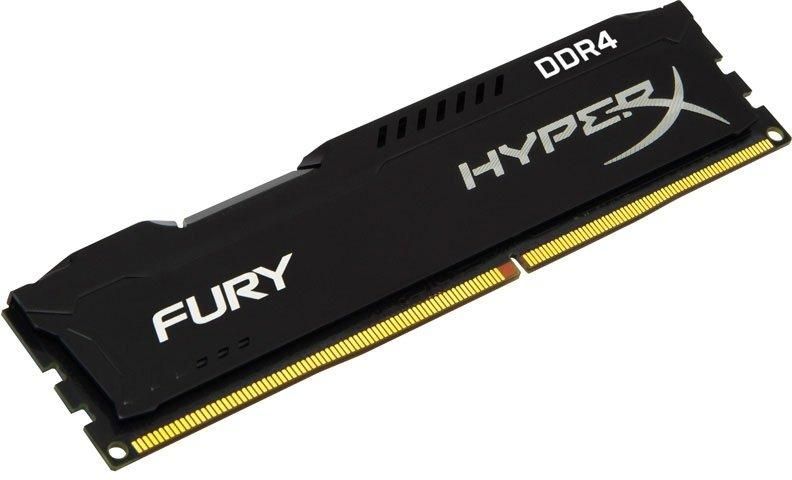 Пам'ять HyperX 16 ГБ DDR4 2666 МГц Fury Black (HX426C16FB/16) 41117 фото