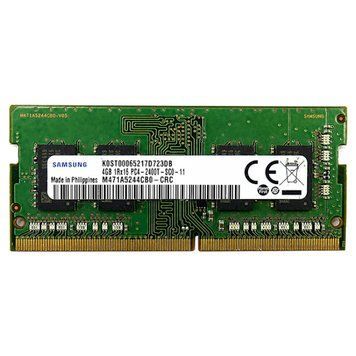 Память Samsung 4 ГБ SO-DIMM DDR4 2400 МГц (M471A5244CB0-CRC) 40785 фото