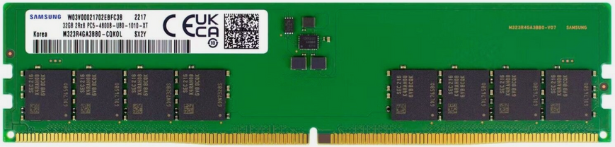 Пам'ять Samsung 32GB DDR5 4800 MHz (M323R4GA3BB0-CQK) 42533 фото