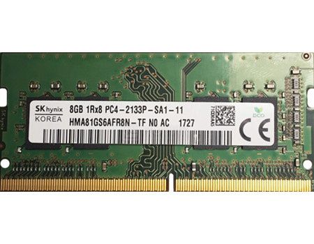 Оперативна пам'ять Hynix SO-DIMM DDR4 8ГБ 2133 МГц, CL15, 1.2 В (HMA81GS6AFR8N-TF) 40386 фото