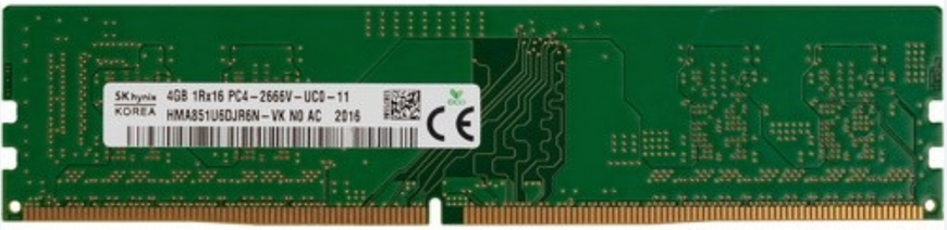 Пам'ять Hynix 4 ГБ DDR4 2666 МГц (HMA851U6DJR6N-VK) 41969 фото