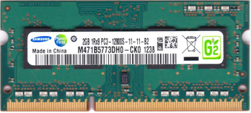 Память Samsung 2 ГБ SO-DIMM DDR3 1600 МГц (M471B5773DH0-CK0) 41955 фото