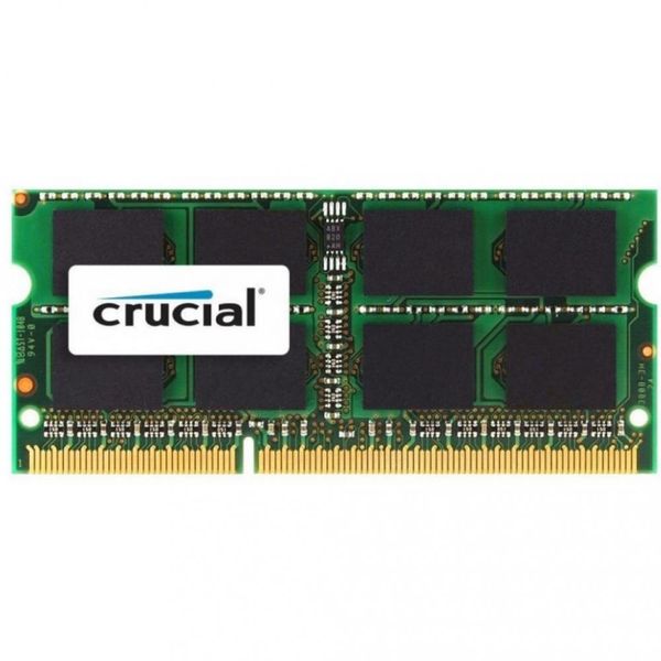 Пам'ять 4 ГБ Crucial SO-DIMM DDR3 1600 МГц (CT4G3S160BM) 40444 фото